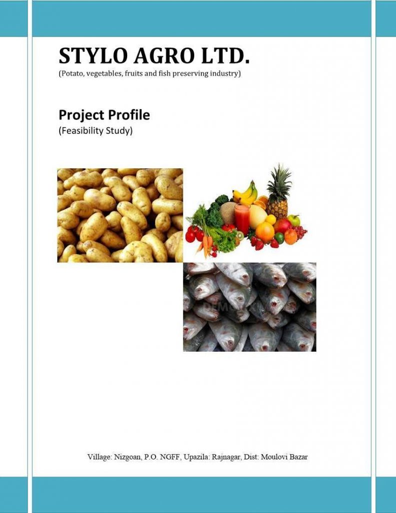 Project Profile of Vegetables, Fruits & Fish Cold Store