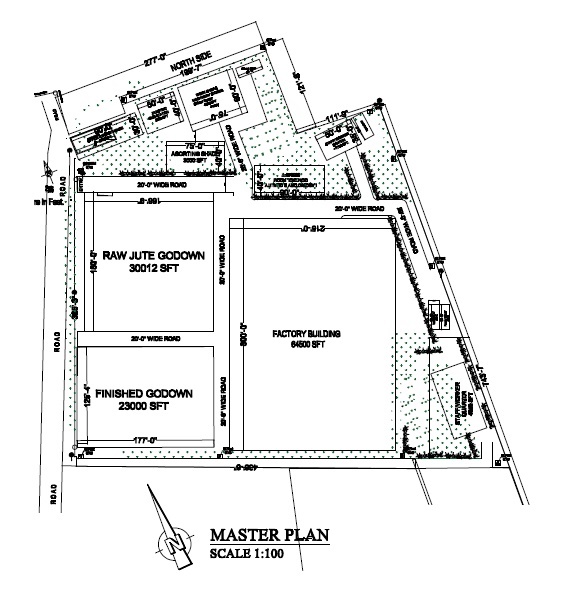 Master Plan - Site Plan Layout Drawing » Project Profile Bangladesh