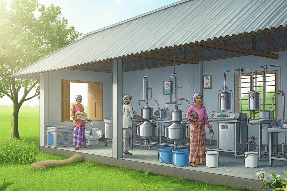 Mini Dairy Processing Plant in Bangladesh