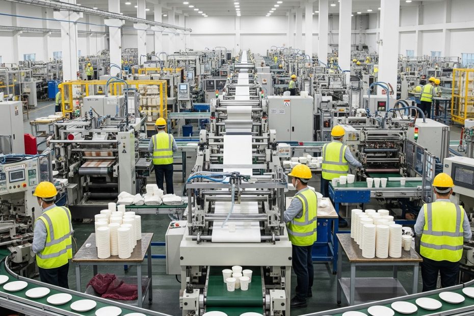 Paper Cup & Plate Manufacturing Plant in Bangladesh